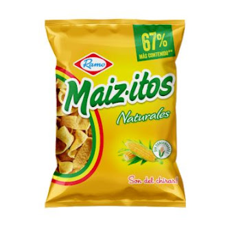 Pasabocas Maizitos Naturales x 50 gr  