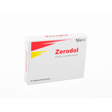 Zerodol Aceclofenaco 100 mg Ipca Caja x 10 Tabletas  