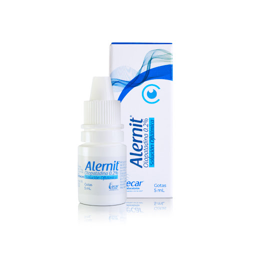 Alernit Olopatadina 0.2%   Solución Oftálmica Frasco x 5 ml Gotas