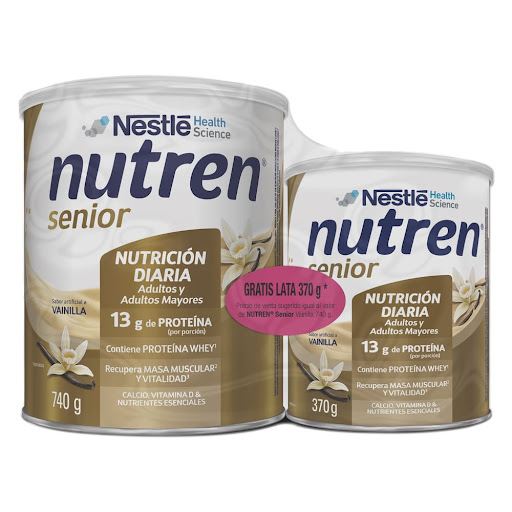 Suplemento Alimenticio Nutren Senior Nestle Pack x 2 Latas