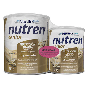 Suplemento Alimenticio Nutren Senior Nestle Pack x 2 Latas  