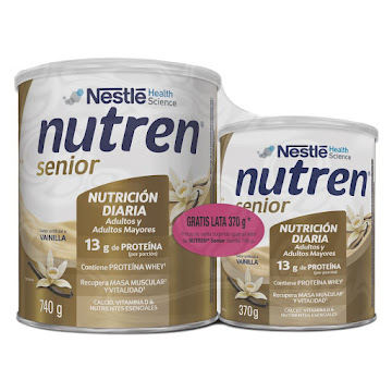 Suplemento Alimenticio Nutren Senior Nestle Pack x 2 Latas  