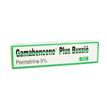 Gamabenceno Plus Permetrina 5% Bussie Crema Tubo x 60 gr  