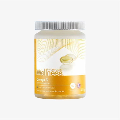 Suplemento Dietario  Wellness by Oriflame Omega 3 Frasco x 60 Cápsulas Wellness by Oriflame Frasco x 60