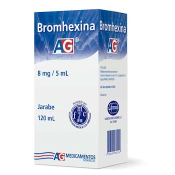 Bromhexina AG 8mg/5ml Jarabe x 120 ml  