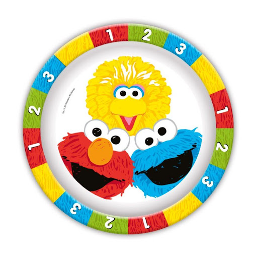 Plato Pando Plaza Sesamo 12 Ronda Ronda caja x 1 Viste la mesa de los más pequeños de la casa con nuestro plato pando.