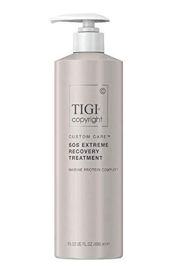 Tratamiento TIGI Recuperación Extrema 450 ml TIGI Caja x 1 Revive el cabello seco, dañado o sin vida. Este tratamiento hidratante profundo restaura la suavidad, fuerza y brillo desde la primera aplicación. Ideal para uso regular en cabellos maltratados o expu