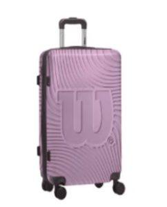 Maleta De Viaje Wilson Tokio 24" Lila Wilson Bolsa x 1 Modelo: Maleta de Viaje Tokio ĦViaja con elegancia y estilo con la Maleta de Viaje Wilson modelo Tokio!Prepárate para tus aventuras con esta sofisticada maleta que combina funcionalidad y diseño excep
