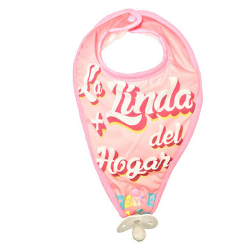 Solo Online Babero Toys4baby  Linda   Chupo Nina  X 1 Unidad 