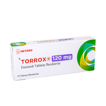 Torrox Etoricoxib 120mg Caja x 10 Tabletas  