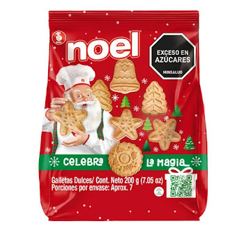 Galleta Navidad  Noel   Bolsa x 200 gr 