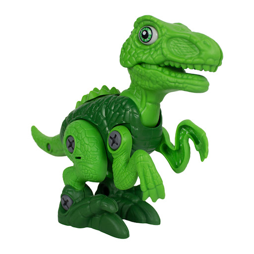 Dinosaurio Desarmable Reditoys Velociraptor Con Taladro Caja X 1 und