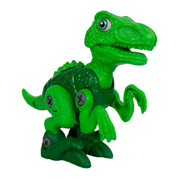 Dinosaurio Desarmable Reditoys Velociraptor Con Taladro Caja X 1 und  