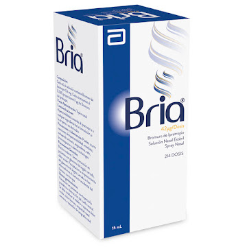 Bria Bromuro Ipratropio 42pg Abbott Spray Nasal x 214 Dosis  