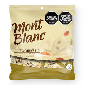 Chocolate Blanco Mini Montblanc Bolsa x 20 und  