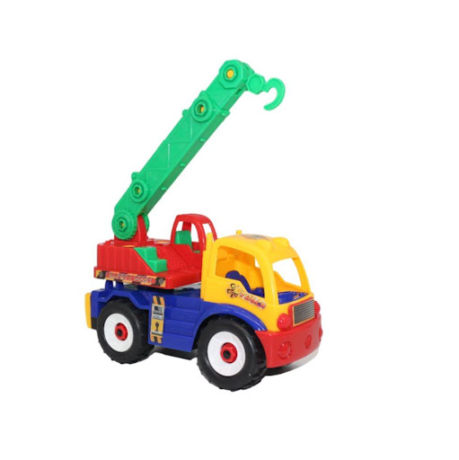 Retroexcavadora Didactica Bolsa Plasticos Asociados  x 1 Es un juguete educativo diseñado para armar y desarmar. Incluye piezas de diferentes formas y colores, además de herramientas que imitan las reales, lo que lo hace atractivo y divertido para los niños