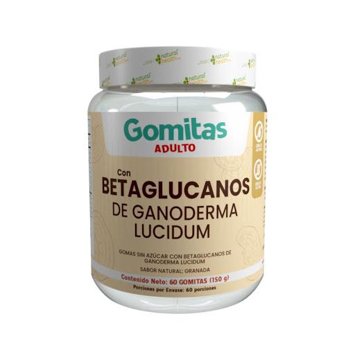 Gomitas con Betaglucanos de Ganoderma lucidum – Defensas y Vitalidad NATURAL HEALTH GOMAS x 1 Suplemento en gomitas que apoya el sistema inmunológico, aporta antioxidantes y contribuye a la energía y bienestar diario.