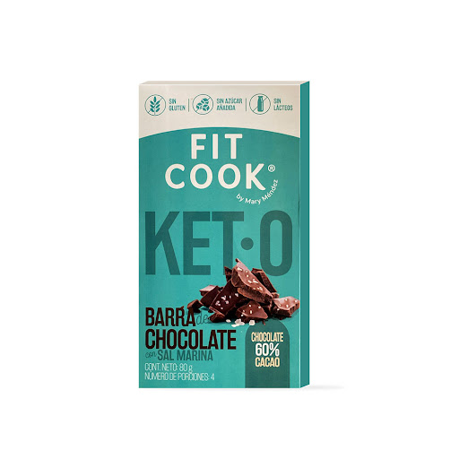Skinny Bar Chocolate Con Sal Marina Fitcook Mary Mendez x 85 gr