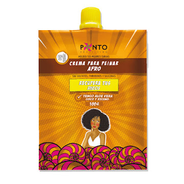 Crema Para Peinar Ponto   Afro Sachet x 100 gr 