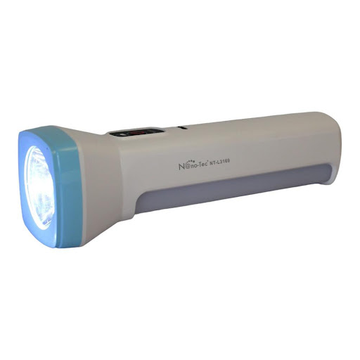 Linterna Luz de Emergencia Recargable Multiusos NANOTEC Unidad x 1 