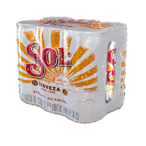 Cerveza Sol Sixpack x   310 ml