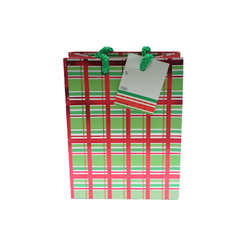  Bolsa Regalo Con Cuadros x 1 und  