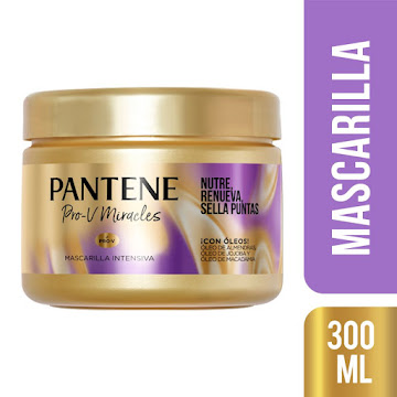Mascarilla Pantene Pro-V Miracles Nutre Renueva Sella Puntas x 300 ml  