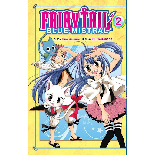 Fairy Tail Blue Mistral No. 2 Editorial Norma Libro x 1.0 FAIRY TAIL BLUE MISTRAL 02   Autores:Hiro Mashima, Rui Watanabe  Colecciones:CÓMIC MANGA  Editoriales:NORMA Editorial  Series:FAIRY TAIL ZERO   ¡LAS AVENTURAS DE WENDY DE FAIRY TAIL ENTRAN EN UN NUEVO