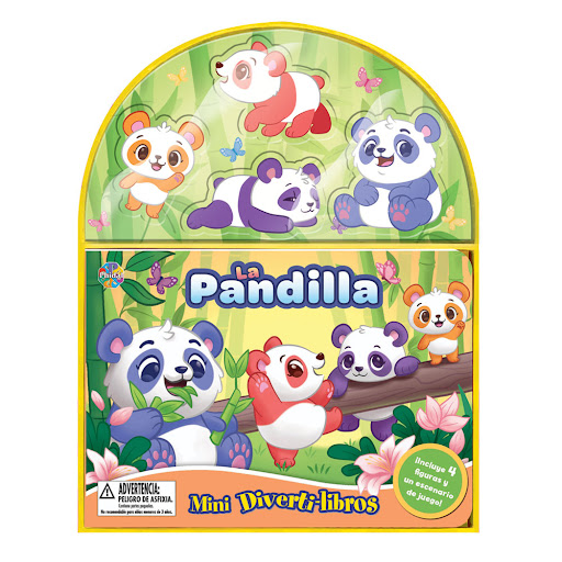 Libro Mini Divertilibros   Pandas x 1 und
