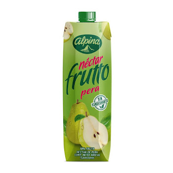 Néctar Alpina Frutto Fructosa 40% Menos Calorías Pera x 1 lt  