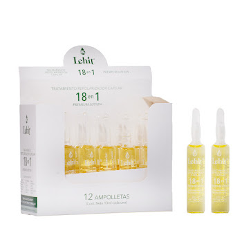 Ampolleta Lehit Tratamiento Hidrofluido 18 En 1 Repolarizador x 13 ml  