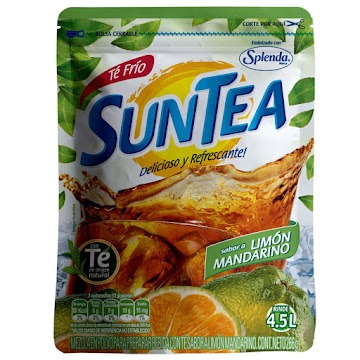 Te En Polvo Suntea Sabor A Limón Mandarino x 266 gr  