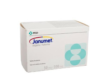 JANUMET 50/500MG   TABLETAS CJ X 56 TAB MSD SITAGLIPTINA  METFORMINA     