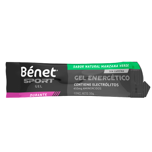 Gel Enérgico Benet Sport Manzana Verde x 30 gr