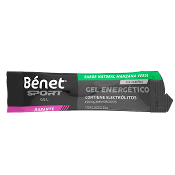 Gel Enérgico Benet Sport Manzana Verde x 30 gr  