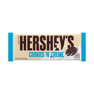 Chocolatina Hershey´S Cookies N Creme x 43 gr  