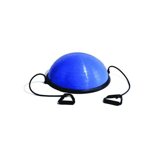 071271-BOSU SUPERFICIE INESTABLE SPORT FITNES Sport Fitness Individual x 1 Herramienta ideal para el fortalecimiento del core y el equilibrio. Su diseño permite realizar ejercicios de estabilidad, resistencia y tonificación muscular, activando la zona media del cuerpo para m