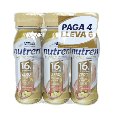 Nutren Senior Mix Frutas 200 ml x 6 und  