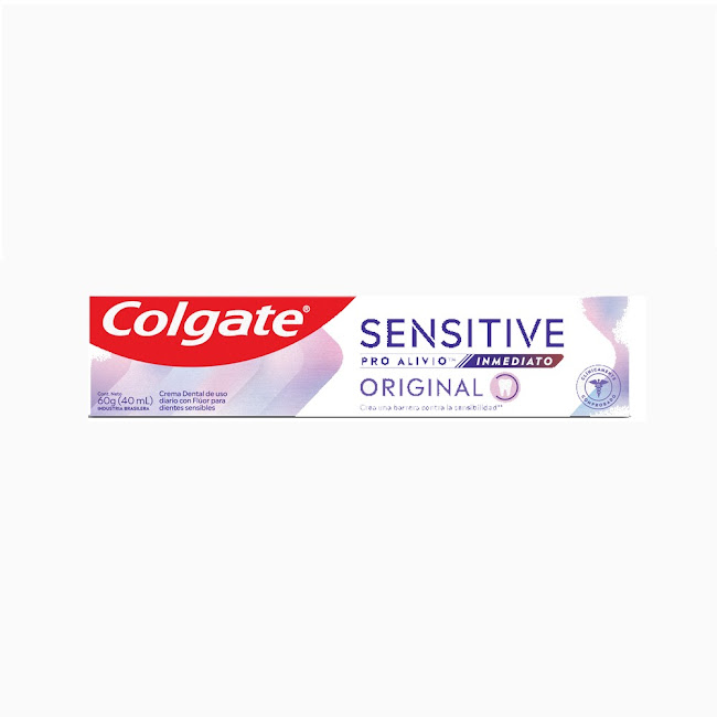 Crema Dental Colgate Sensitive Pro Alivio Inmediato Original x 60 gr  