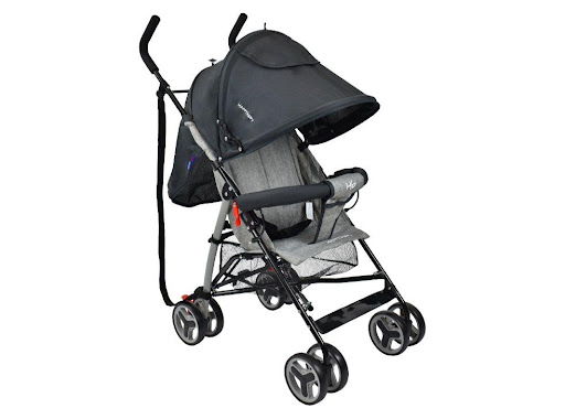 COCHE PASEADOR HAPPY BABY FUTURE NEGRO HAPPY BABY CAJA INDIVIDUAL x 1  
