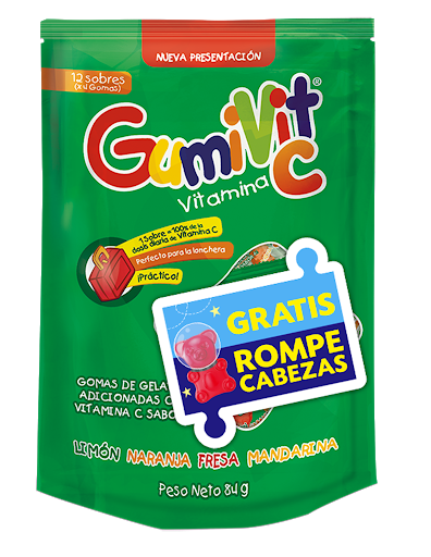 Gomas Gumivit Vitamina C x 12 Sobres