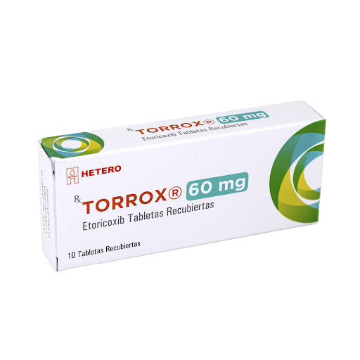 Torrox Etoricoxib 60mg Caja x 10 Tabletas