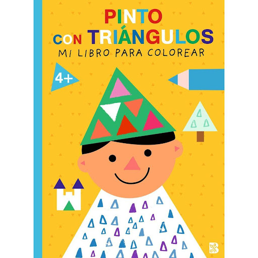 Pinto Con Triángulos. Mi Libro Para Colorear Generico Libro x 1.0 Pinto con Triangulos   Una serie de libros para colorear en el que todo gira en torno a las formas:  cuadrados, triángulos, redondas o rayas. Las gran variedad de propuestas que contienen estos libros