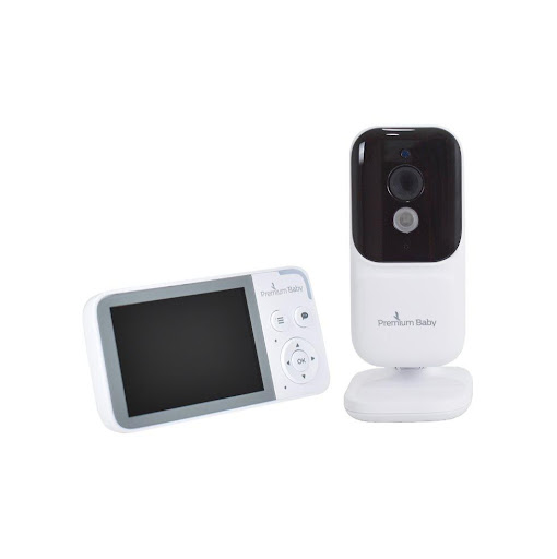 Monitor de Video para Bebe Premium Baby PB-AA504 PREMIUM BABY CAJA x 1 Vigila, escucha y acompaña a tu bebé en todo momento con el Video Monitor Premium Baby.
Con pantalla a color de 3.5″, visión nocturna, audio bidireccional y sensor de temperatura, tendrás el control t