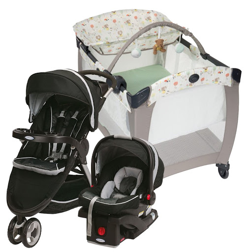 Solo Online Combo Cuna Corral Pnp   Contour El Woodland Walk Graco   Travel System G 