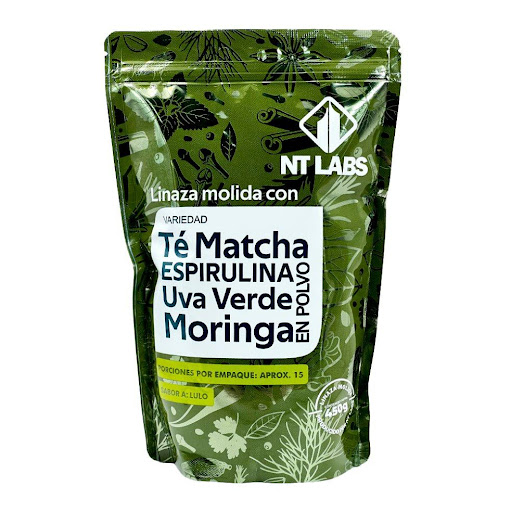 FIBRA TÉ MATCHA EN POLVO  X 450GR  NT LABS DOYPACK x DOYPACK  X 450 GR 