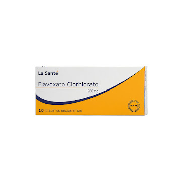 Flavoxato Clorhidrato   200 mg La Sante Caja x 10 Tab  