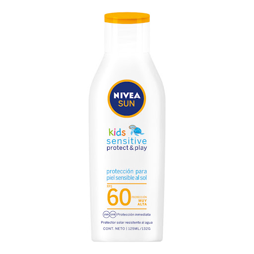 Protector solar NIVEA SUN Kids Pure & Sensitive FPS60 UVA+UVB x125Ml  