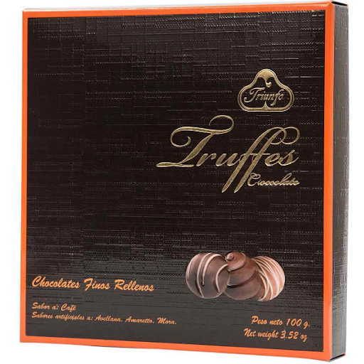 Chocolates Estuche Trufas Surtidas Triunfo x 100 gr