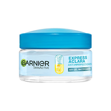 Crema Hidratante Matificante Garnier En Gel Express Aclara Anti Imperfecciones Frasco x 50 ml  